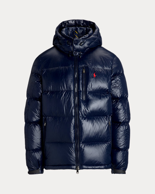 “RL” Shiny Puffer Blue