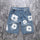 “Flower Shorts” Blue