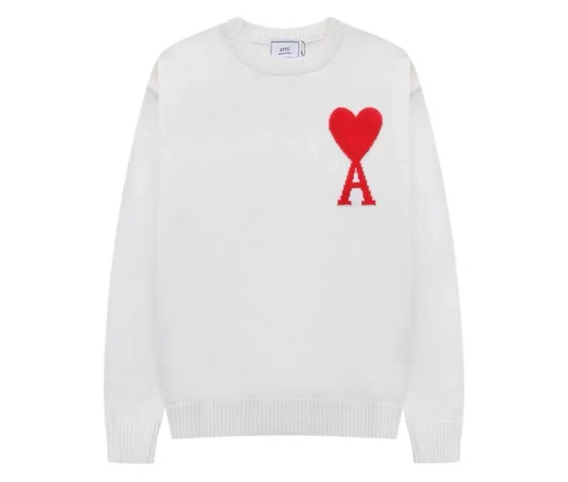 Modischer Strickpullover