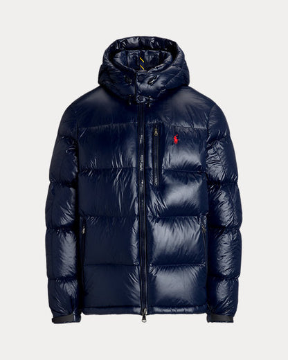 “RL” Shiny Puffer Blue