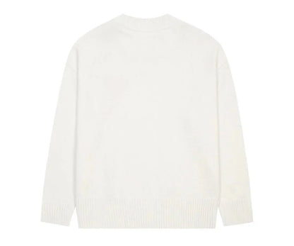 Modischer Strickpullover