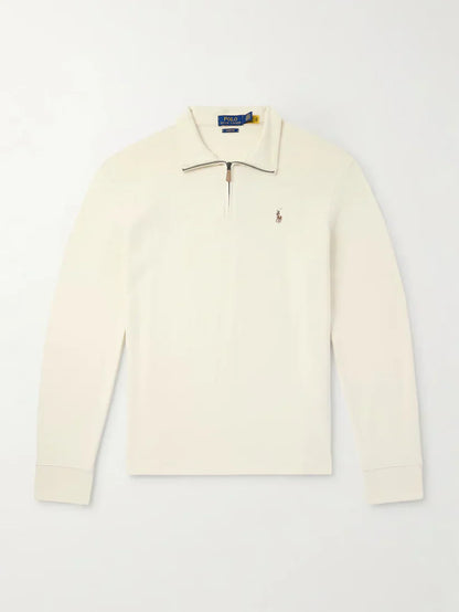 "RL" Halfzip Sweater