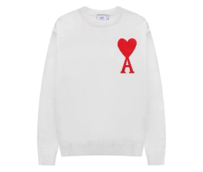 Modischer Strickpullover