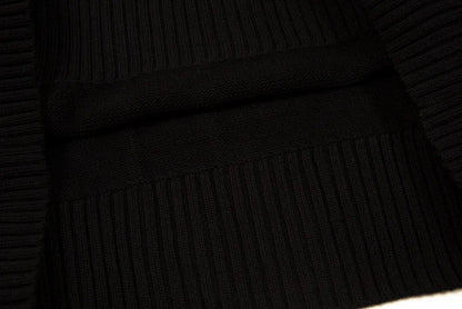 "HEART" - SWEATER BLACK (UNISEX)