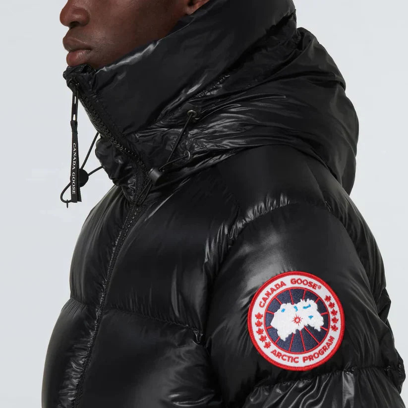 "Goose" Shiny Puffer Black